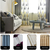 Nordic Style Window Curtain Finished Bedroom Blackout Curtain Living Room Modern Curtains For Rideaux Chambre