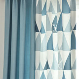 Nordic Style Window Curtain Finished Bedroom Blackout Curtain Living Room Modern Curtains For Rideaux Chambre