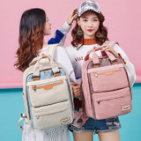 Fashion brand backpack teenage Laptop backpacks for girls Student school bag pink Backpacks Women waterproof Travel bags mochila