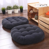 1Pcs Round Shape Floor Seat Cushion Soft Cotton Core Cotton Tatami Cushion Pillow Home Decoration Car Soft Sofa Cushion