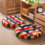 1Pcs Round Shape Floor Seat Cushion Soft Cotton Core Cotton Tatami Cushion Pillow Home Decoration Car Soft Sofa Cushion