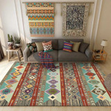 Vintage Bohemian Carpet and Rug Living Room Coffee Table Sofa Bedroom Bedside Non-Slip Floor Mat Home Kitchen Bathroom Carpets Vintage Bohemian Carpet and Rug Living Room Coffee Table Sofa Bedroom Bedside Non-Slip Floor Mat Home Kitchen Bathroom Carpets
