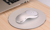 Rechargeable Mouse 1600DPI 2.4G Wireless Mice Aluminum Alloy Ergonomic