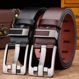 [DWTS]men belt male high quality leather belt men male genuine leather strap luxury pin buckle fancy vintage jeans free shipping