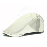 Fashion Beret Hat Casquette Cap Cotton Hats For Men Women Stripe Visors Sun Hat Gorras Planas Flat Caps Adjustable