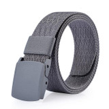 New Men and Women Canvas Nylon Belt Fashion Automatic Buckle Belts Women