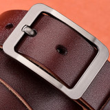 [DWTS]Men's belt leather belt men male genuine leather strap luxury pin buckle casual men's