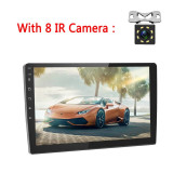 Podofo 2 Din Android Car Radio Stereo GPS Navigation Bluetooth WIFI 10'' 2din Car Radio Stereo Quad Core Multimedia Player Audio