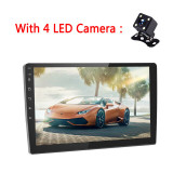 Podofo 2 Din Android Car Radio Stereo GPS Navigation Bluetooth WIFI 10'' 2din Car Radio Stereo Quad Core Multimedia Player Audio