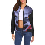 It Pennywise All Over Print Bomber Jacket for Women