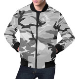 Camo All Over Print Bomber Jacket for Men