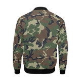 Camo All Over Print Bomber Jacket for Men