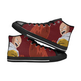 One Punch Man High Top Canvas Shoes for Kid