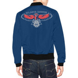 Atlanta Hawks All Over Print Bomber Jacket for Men