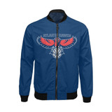 Atlanta Hawks All Over Print Bomber Jacket for Men