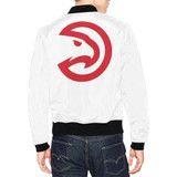 Atlanta Hawks All Over Print Bomber Jacket for Men