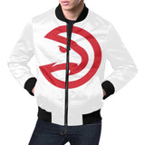 Atlanta Hawks All Over Print Bomber Jacket for Men