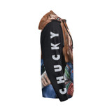 Chucky All Over Print Full Zip Hoodie for Men