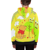 Winnie the Pooh Kids' All Over Print Full Zip Hoodie