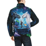 How to Train Your Dragon Stand Collar Padded Jacket Unisex
