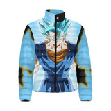 Vegetto Dragon Ball Super Stand Collar Padded Jacket Unisex