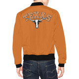 Texas Longhorns All Over Print Bomber Jacket for Men
