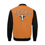 Texas Longhorns All Over Print Bomber Jacket for Men