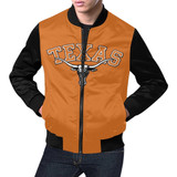 Texas Longhorns All Over Print Bomber Jacket for Men