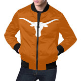 Texas Longhorns All Over Print Bomber Jacket for Men