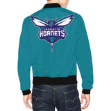 Charlotte Hornets All Over Print Bomber Jacket for Men