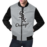 Chicago White Sox All Over Print Bomber Jacket for Men