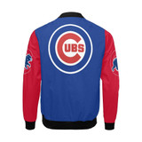 Chicago Cubs All Over Print Bomber Jacket for Men