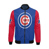 Chicago Cubs All Over Print Bomber Jacket for Men