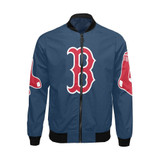 Boston Red Sox All Over Print Bomber Jacket for Men