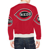 Cincinnati Reds All Over Print Bomber Jacket for Men
