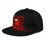 Imposter Snapback Hat Among Us Game Funny