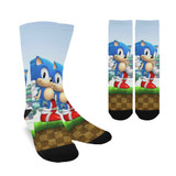 Sonic the Hedgehog Custom Socks for Women