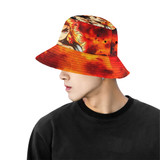 Demon Slayer Kimetsu no Yaiba Rengoku Gaiden All Over Print Bucket Hat for Men
