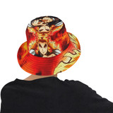 Demon Slayer Kimetsu no Yaiba Rengoku Gaiden All Over Print Bucket Hat for Men