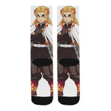 Demon Slayer Kimetsu no Yaiba Rengoku Gaiden Trouser Socks