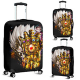 Majin Vegeta Ultra Instinct With Infinity Gauntlet Luggage Cover Protectors