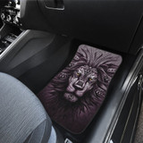 Lion Art Front And Back Car Mats