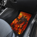 Colossus Of Fire Front And Back Car Mats