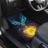 Deer Front And Back Car Mats