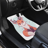 Deer Front And Back Car Mats