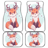 Deer Front And Back Car Mats