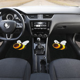 Bee Front And Back Car Mats