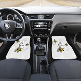 Bee Front And Back Car Mats