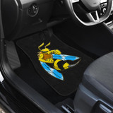 Bee Front And Back Car Mats