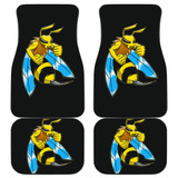 Bee Front And Back Car Mats